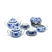 Porcelana - azul e branco - Conjunto de chá JG15 GF22415BDZ